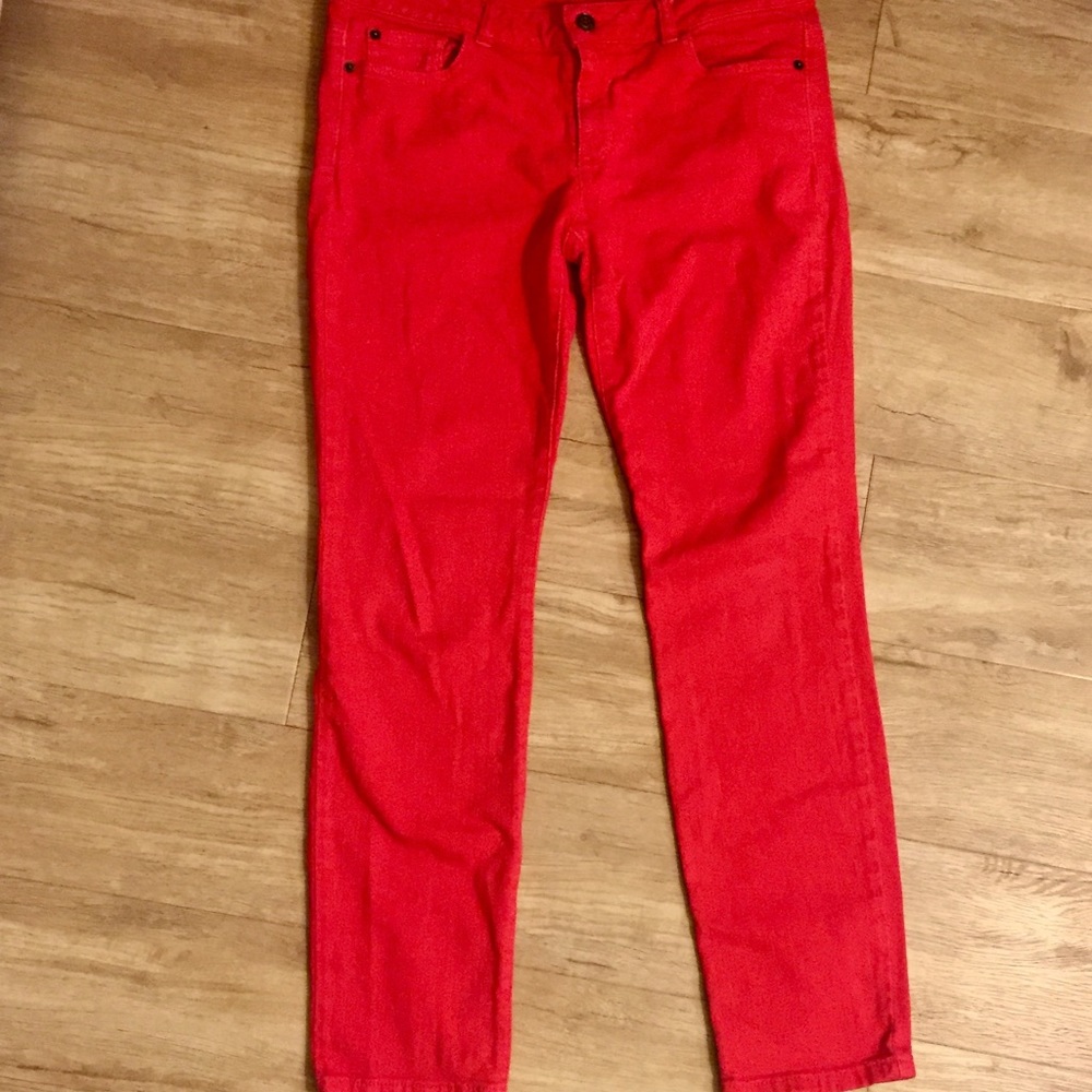 Michael Kors red jeans